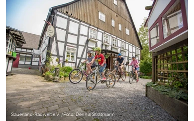 Een fietstocht met het gezin langs de GeoRadroute.