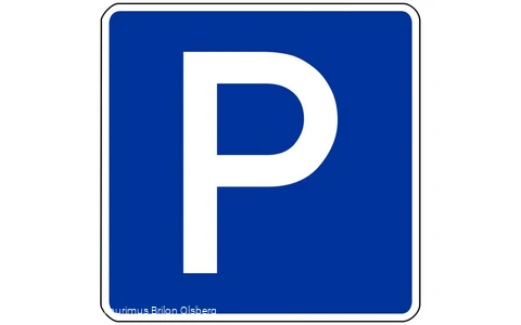 Parkplatz Schild