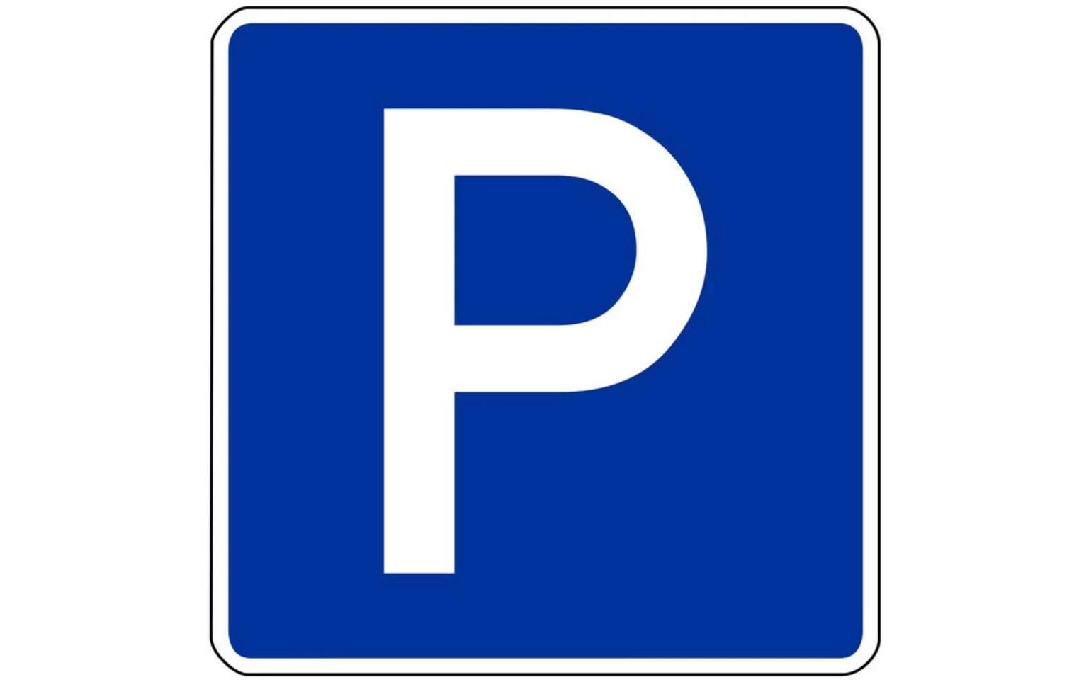 Parkplatz Schild