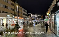 Weihnachtseinkauf Fußgängerzone