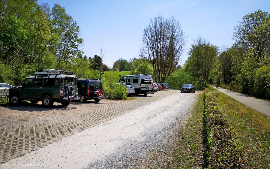 Parkplatz Radknoten Korbach