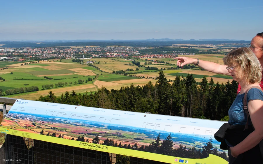 Aussicht vom Georg-Viktor-Turm