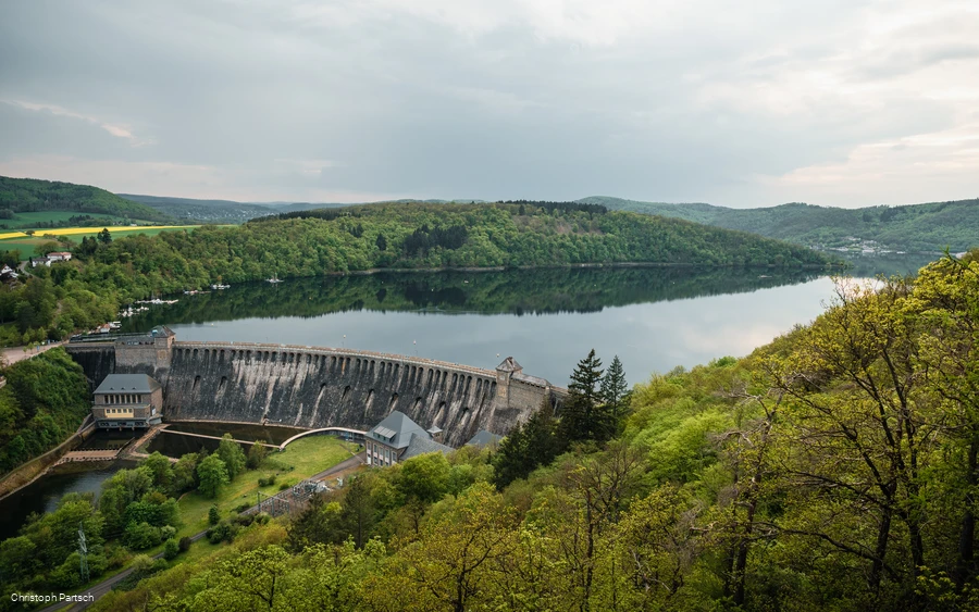 Edersee und Staumauer Frühjahr 2024 Edersee und Staumauer Frühjahr 2024