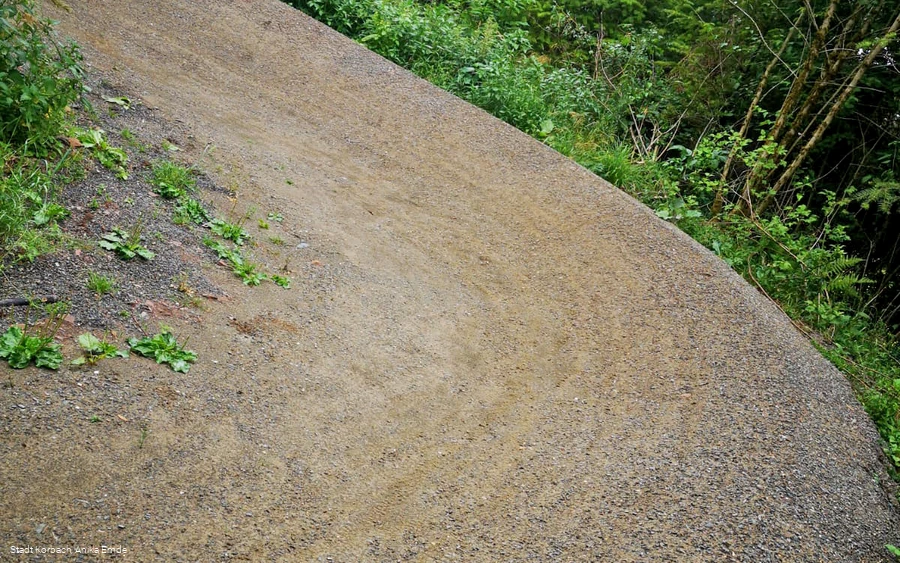 Greentrails Singletrail hoch