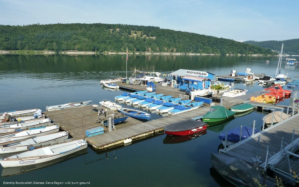 Boote am Edersee