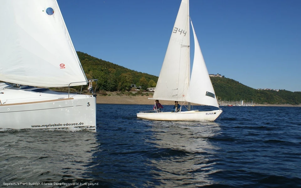 Segelboote Edersee