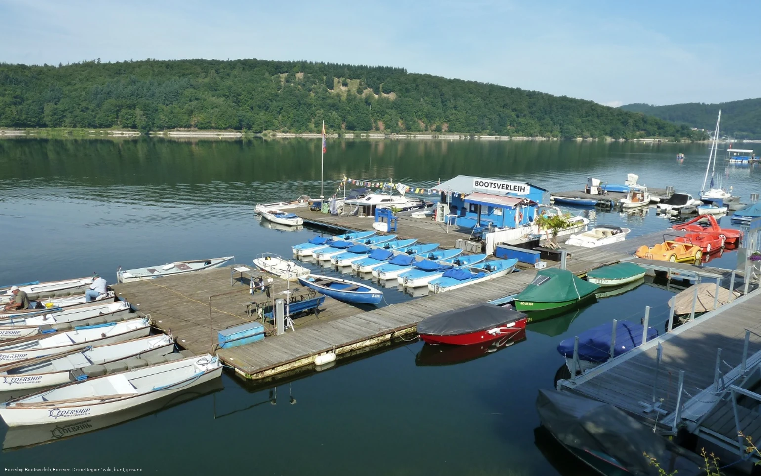 Boote am Edersee