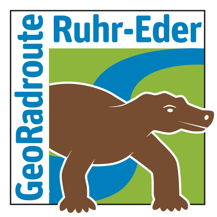 Logo of the Ruhr-Eder GeoRadroute