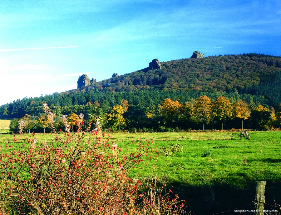 Ein Blick auf die Burchhauser Steine
