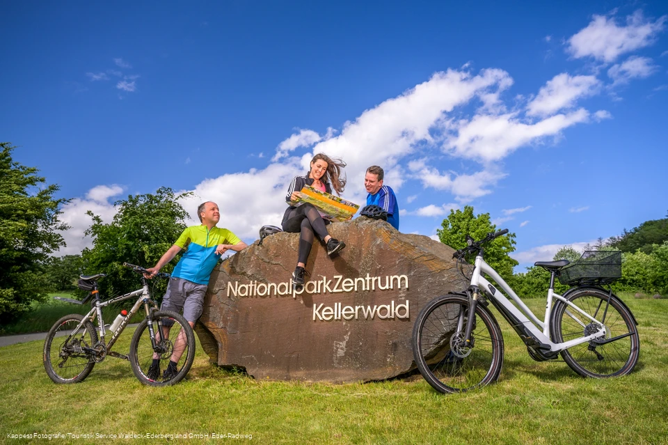 Eine gemütliche Radtour zum NationalparkZentrum Kellerwald