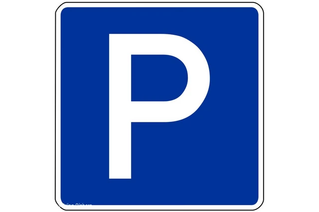 Parkplatz Schild
