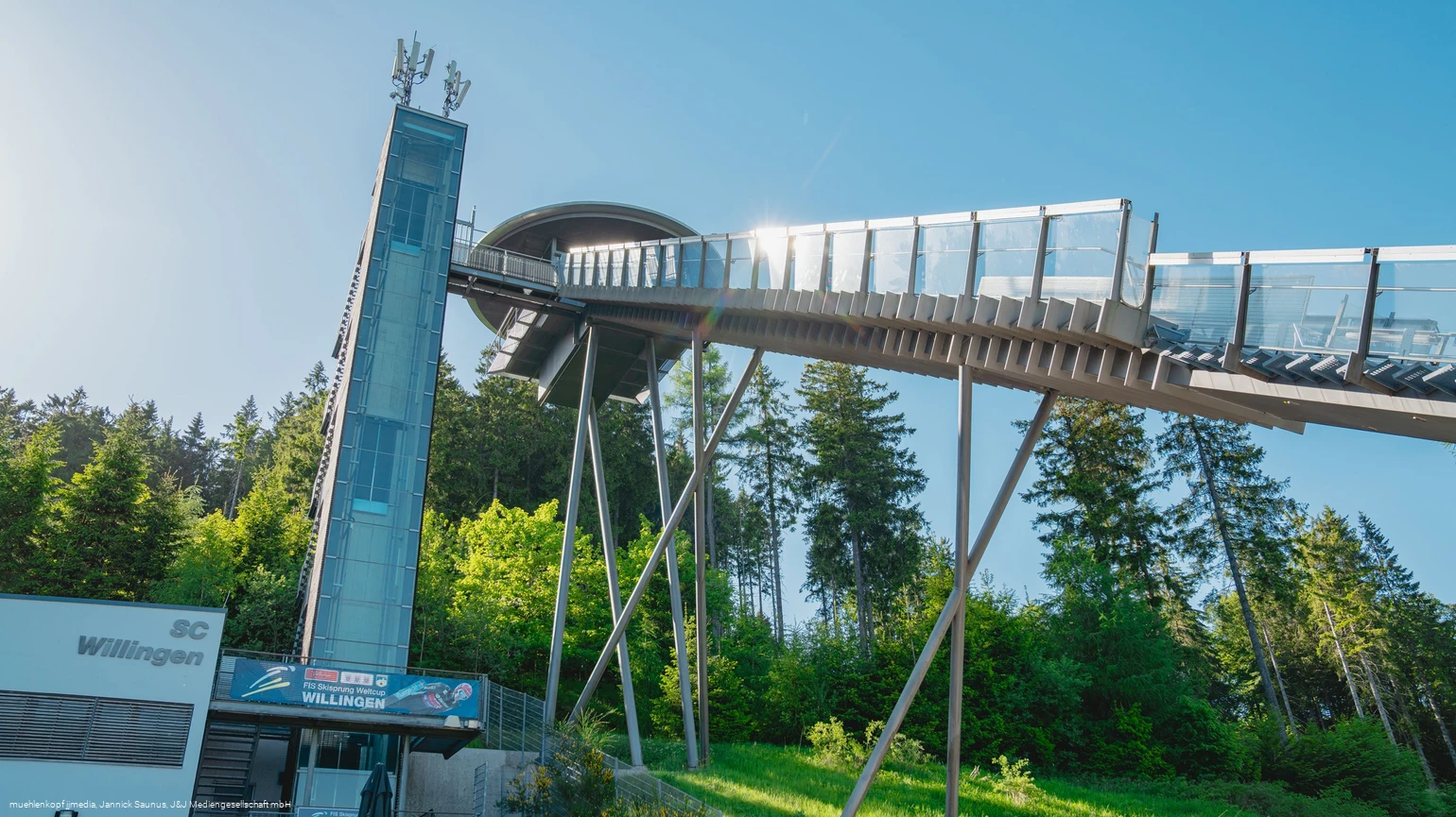 Anlaufturm der Mühlenkopfschanze