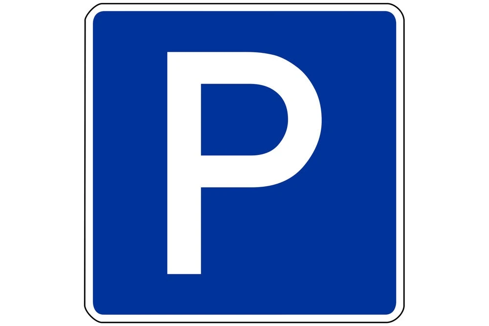 Parkplatz Schild